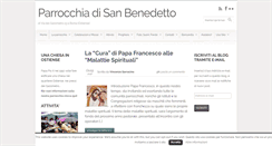 Desktop Screenshot of parrocchiasanbenedetto.org