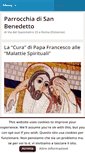 Mobile Screenshot of parrocchiasanbenedetto.org